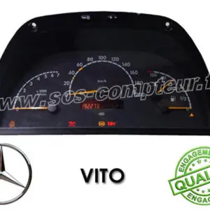 Réparation compteur Mercedes VITO W638