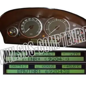 Réparation cristaux compteur RANGE ROVER