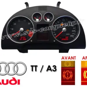 Réparation compteur Audi