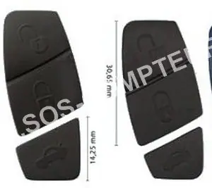 bouton de protection pour coque de clé plip Fiat