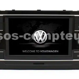 Remplacement Écran LCD Afficheur Radio Navigation Volkswagen Polo 6C (2014 - 2017)